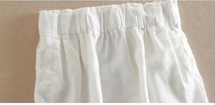 Korean Style Slim Fit Linen Short Skirt for Women — feature 13