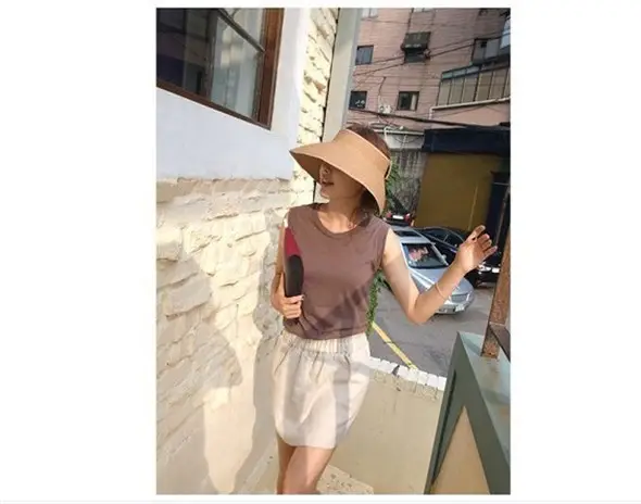 Korean Style Slim Fit Linen Short Skirt for Women — feature 6