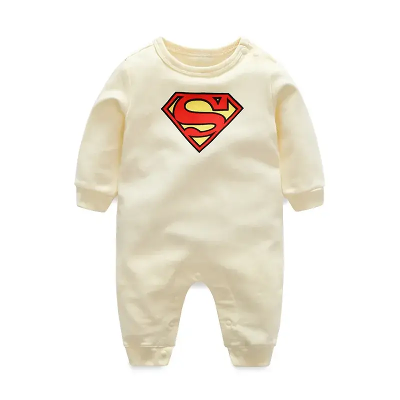 Baby Cotton Jumpsuit Yellow Cartoon Infant Romper - Image 9