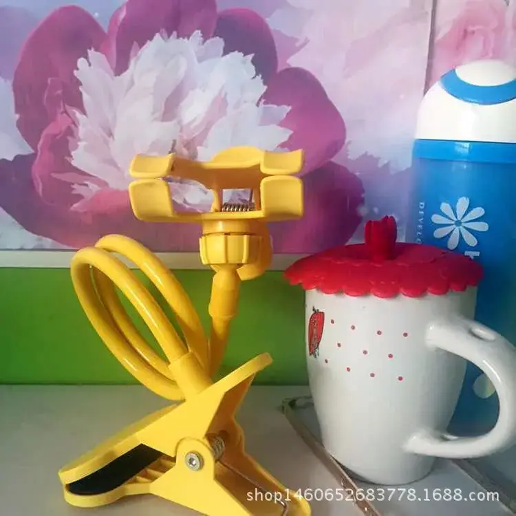 Yellow Mobile Phone Holder for Desk or Bedside