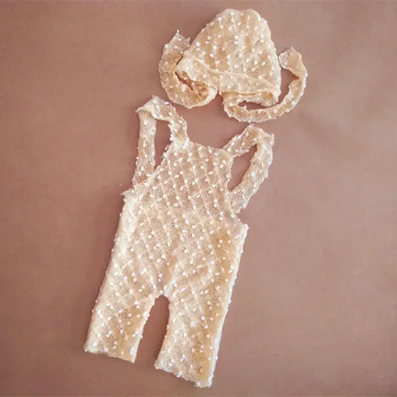 Green Dot Ball Baby Photo Suit for Newborns - Image 6