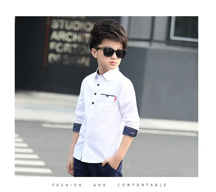 Boys Long Sleeve Shirts Peach 2026 — feature 14
