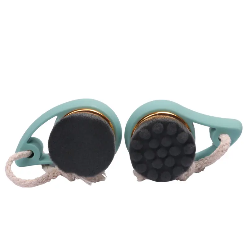 Bamboo Charcoal Face Wash Brush Gold Ring - Image 8