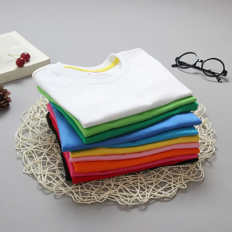 Men Orange Cotton Round Neck T-Shirt White Black Sleeve - Image 18