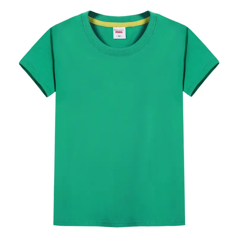 Men Orange Cotton Round Neck T-Shirt White Black Sleeve - Image 5