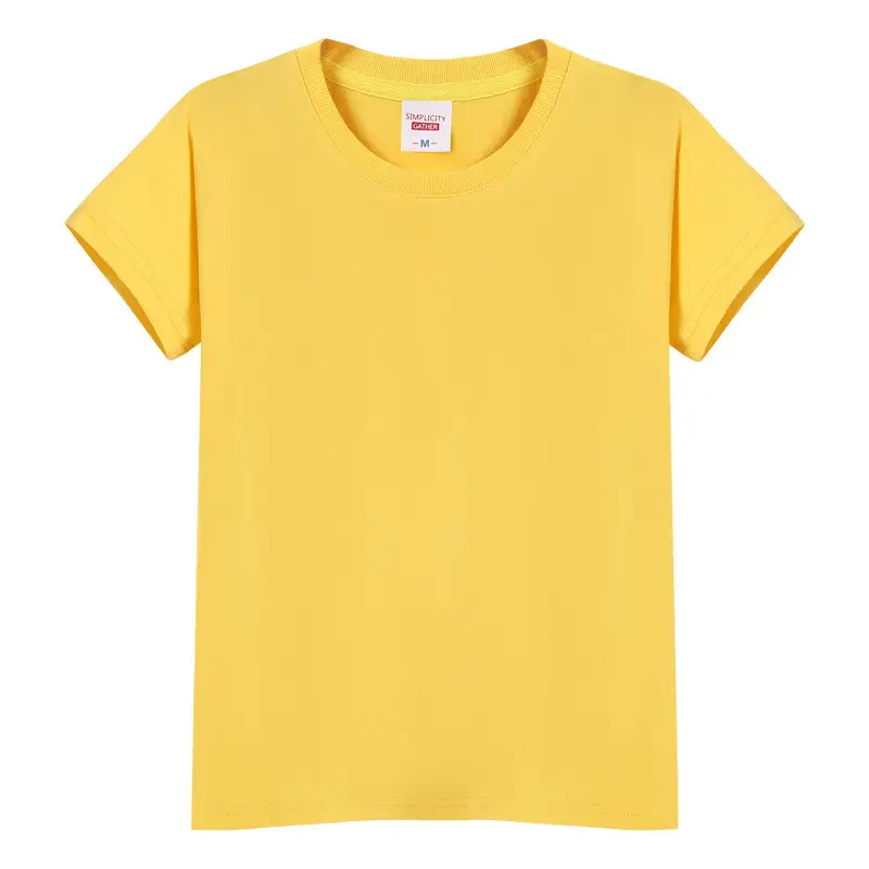 Men Orange Cotton Round Neck T-Shirt White Black Sleeve - Image 7