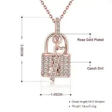 Purple Crystal Korean Style Pendant Set — feature 5