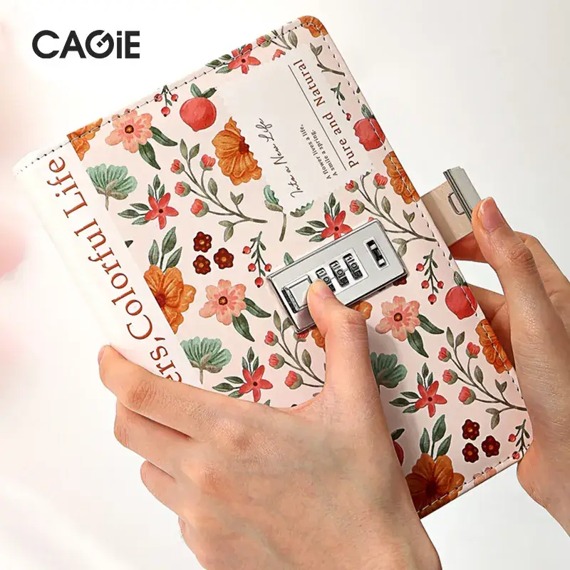Kajie's Leather Diary with Ship Wheel Design - Image 8