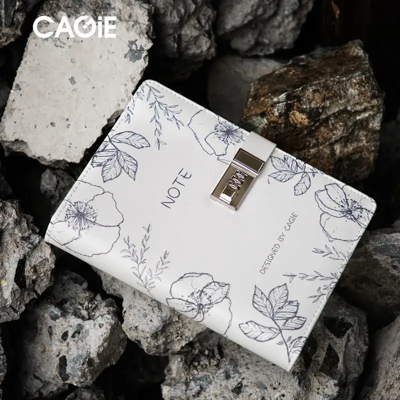Kajie's Leather Diary with Ship Wheel Design - Image 9