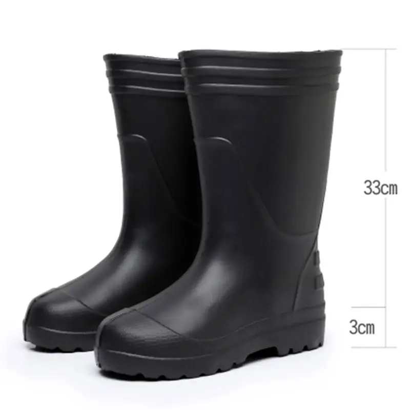 White EVA Water Boots with Non-Slip Soles