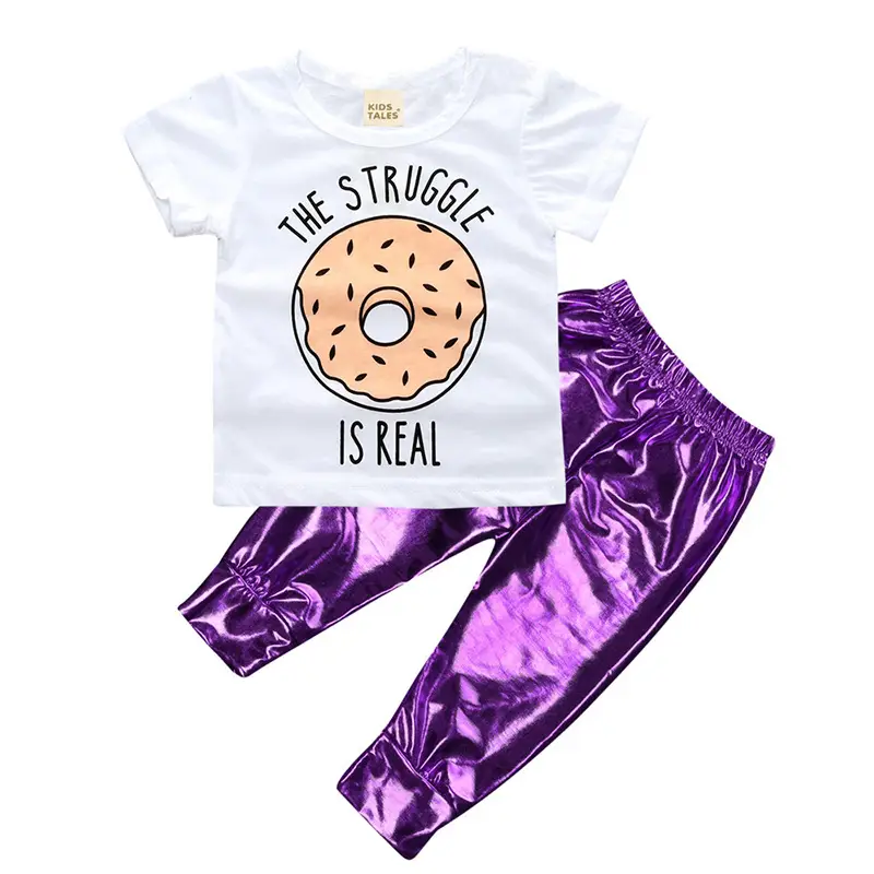 Korean Style Baby T-Shirt Set Cotton Summer Wear