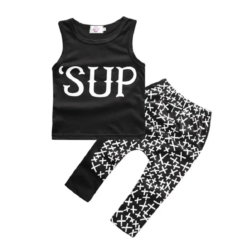 Korean Style Baby T-Shirt Set Cotton Summer Wear