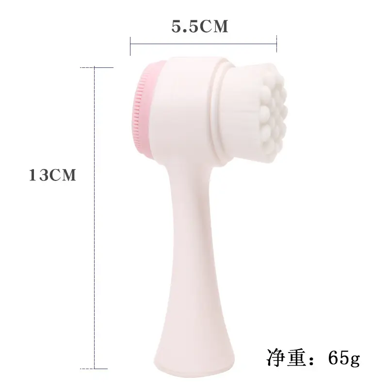 Double Sided Silicone Face Brush for Clean Skin - Image 16