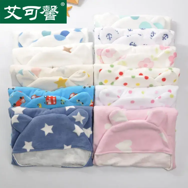 Pink Plush Baby Swaddle Blanket for Newborns - Image 7