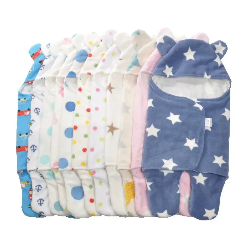 Pink Plush Baby Swaddle Blanket for Newborns - Image 10