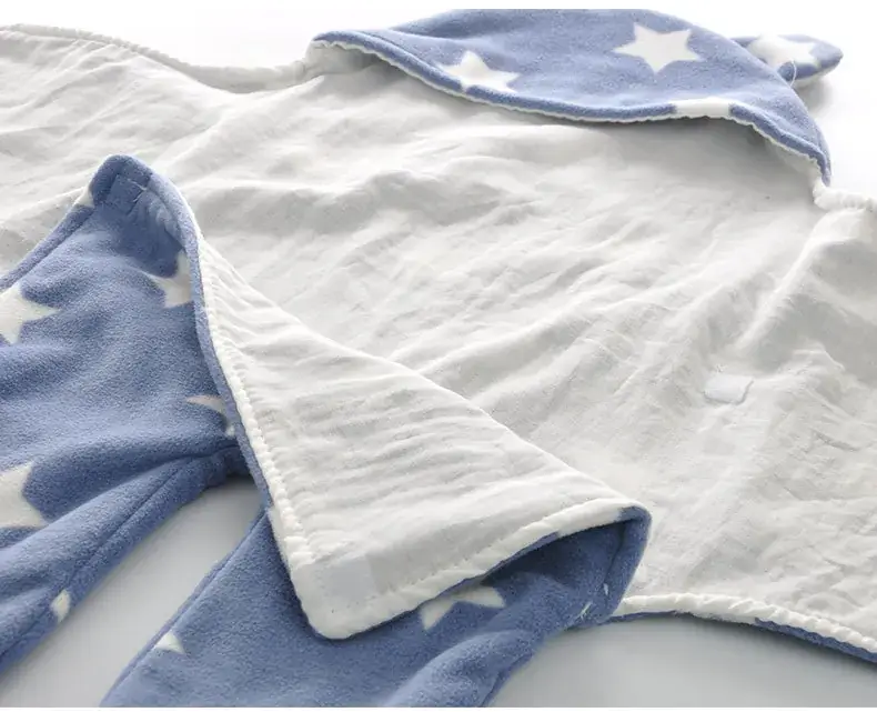 Pink Plush Baby Swaddle Blanket for Newborns — feature 11