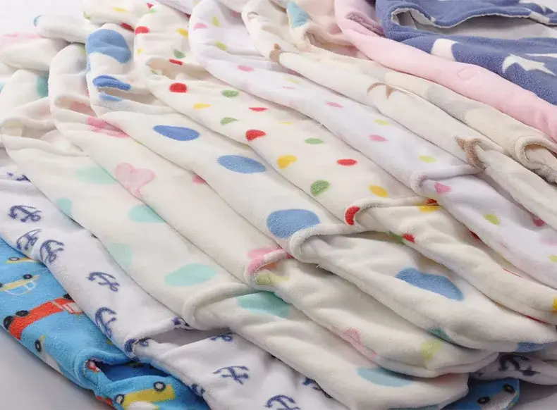 Pink Plush Baby Swaddle Blanket for Newborns — feature 14