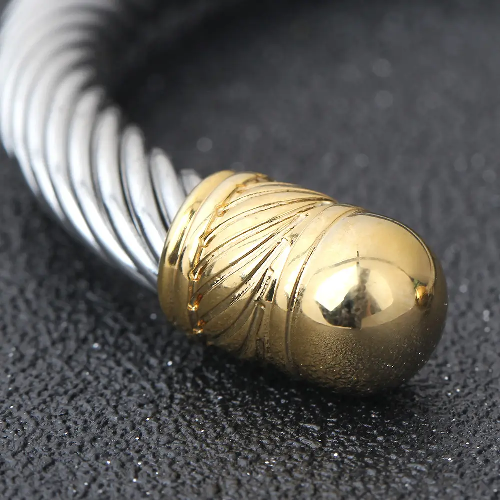 Adjustable Stainless Steel Personalized Bracelet 7mm — feature 7