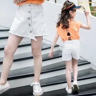 Kids Blue Denim Pants Korean Style Medium Big — feature 3