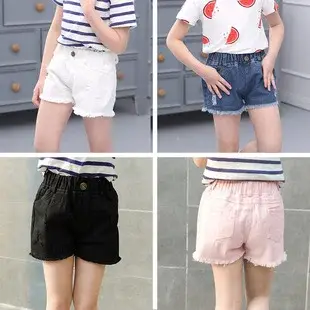 Kids Blue Denim Pants Korean Style Medium Big — feature 6