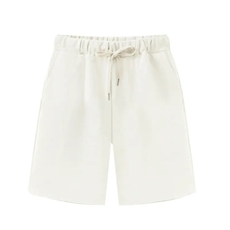Women's Black Drawstring Shorts Large Size - Image 5