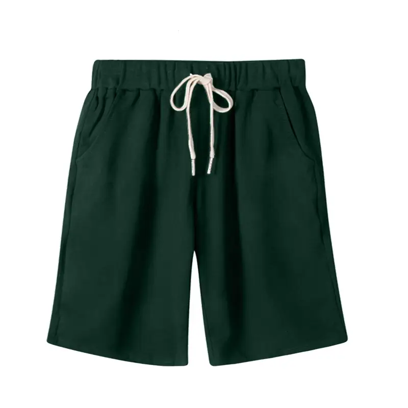 Women's Black Drawstring Shorts Large Size - Image 9