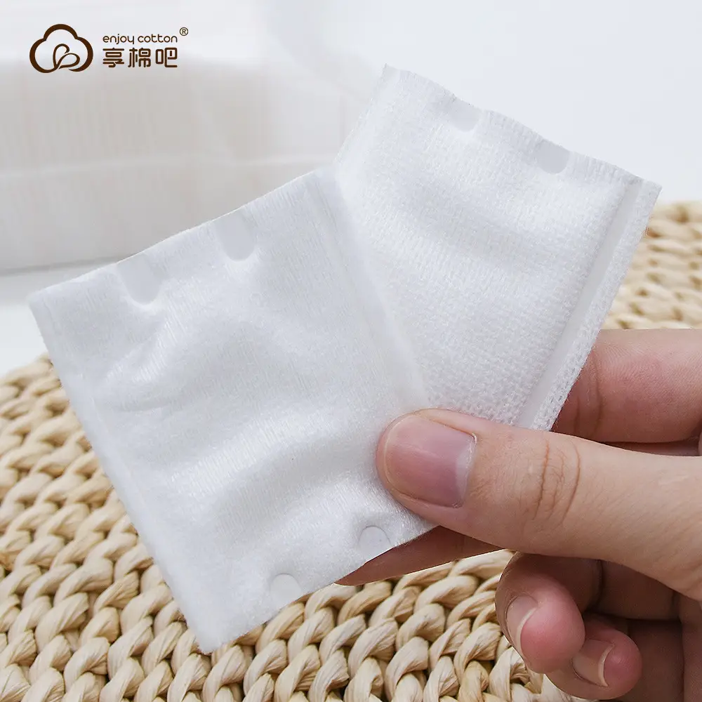 Cross-border Makeup Remover Cotton Disposable Double-Sided Edge Pressing - Image 5