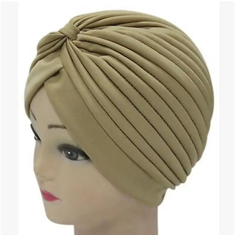 Blue Beanless Muslim Headscarf Hat for Women - Image 19