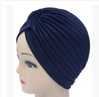 Blue Beanless Muslim Headscarf Hat for Women - Image 10
