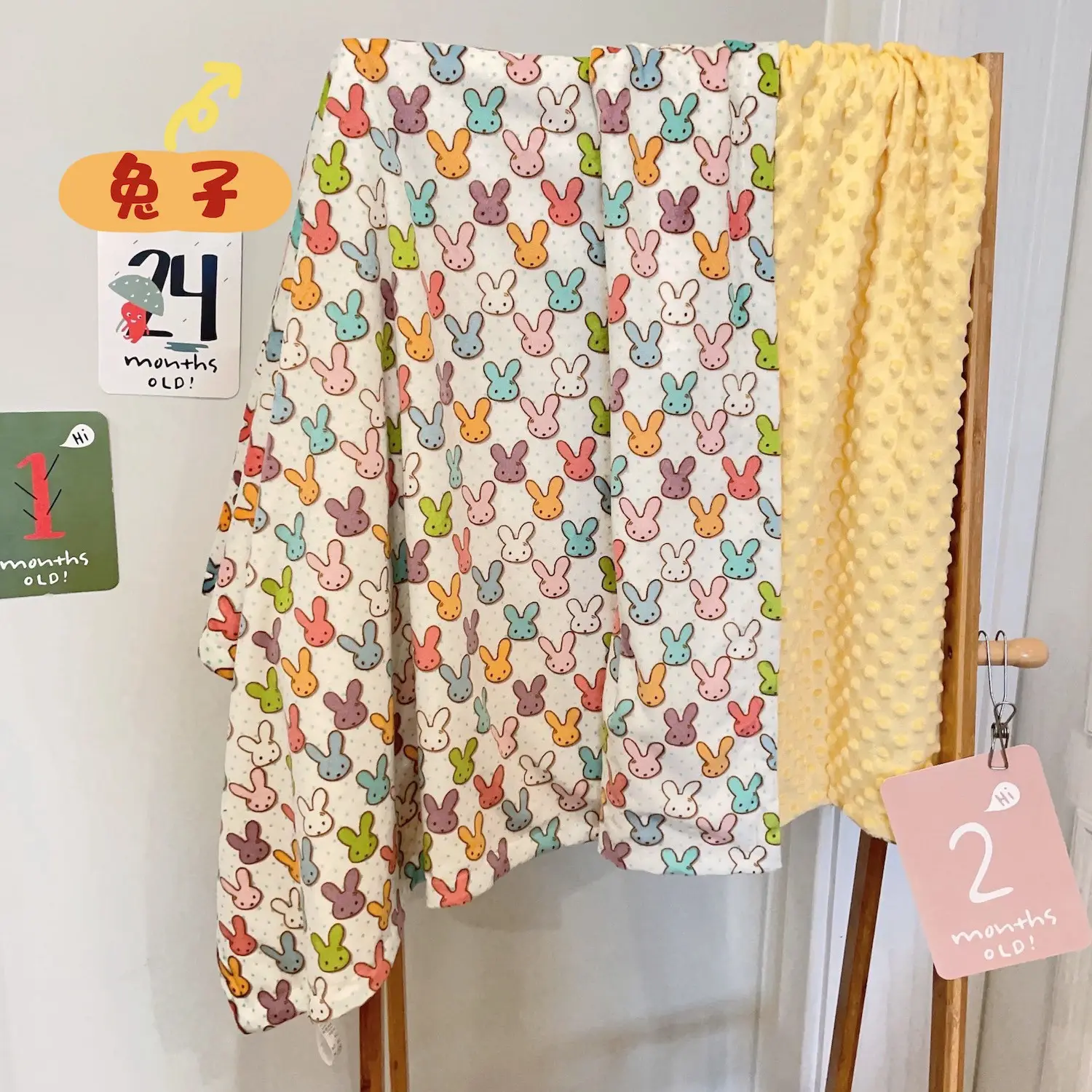 Baby Blanket Newborn Pure Cotton Swaddle Soft Air-Cooled