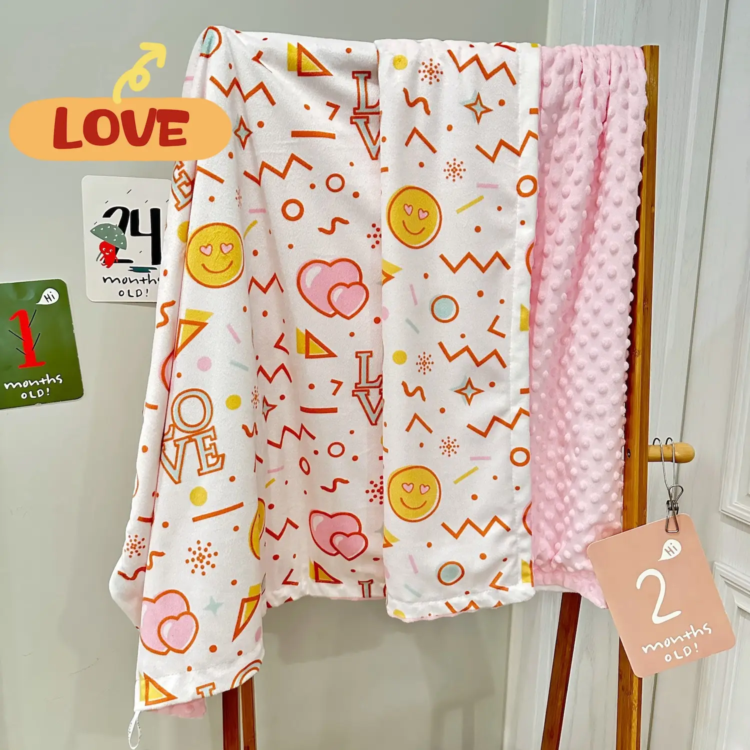 Baby Blanket Newborn Pure Cotton Swaddle Soft Air-Cooled