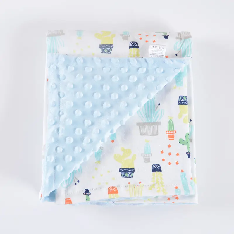 Baby Blanket Newborn Pure Cotton Swaddle Soft Air-Cooled