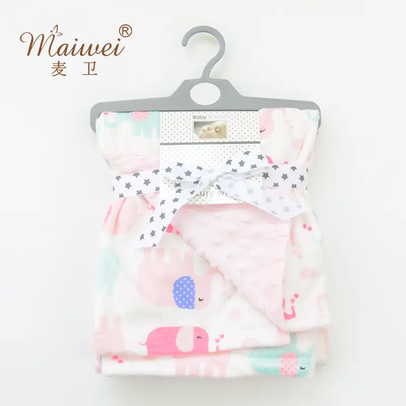 Baby Blanket Newborn Pure Cotton Swaddle Soft Air-Cooled