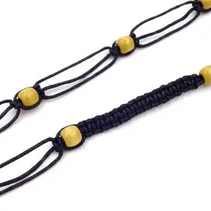 Women's Wooden Beads Waist Chain for Sweater Dress
