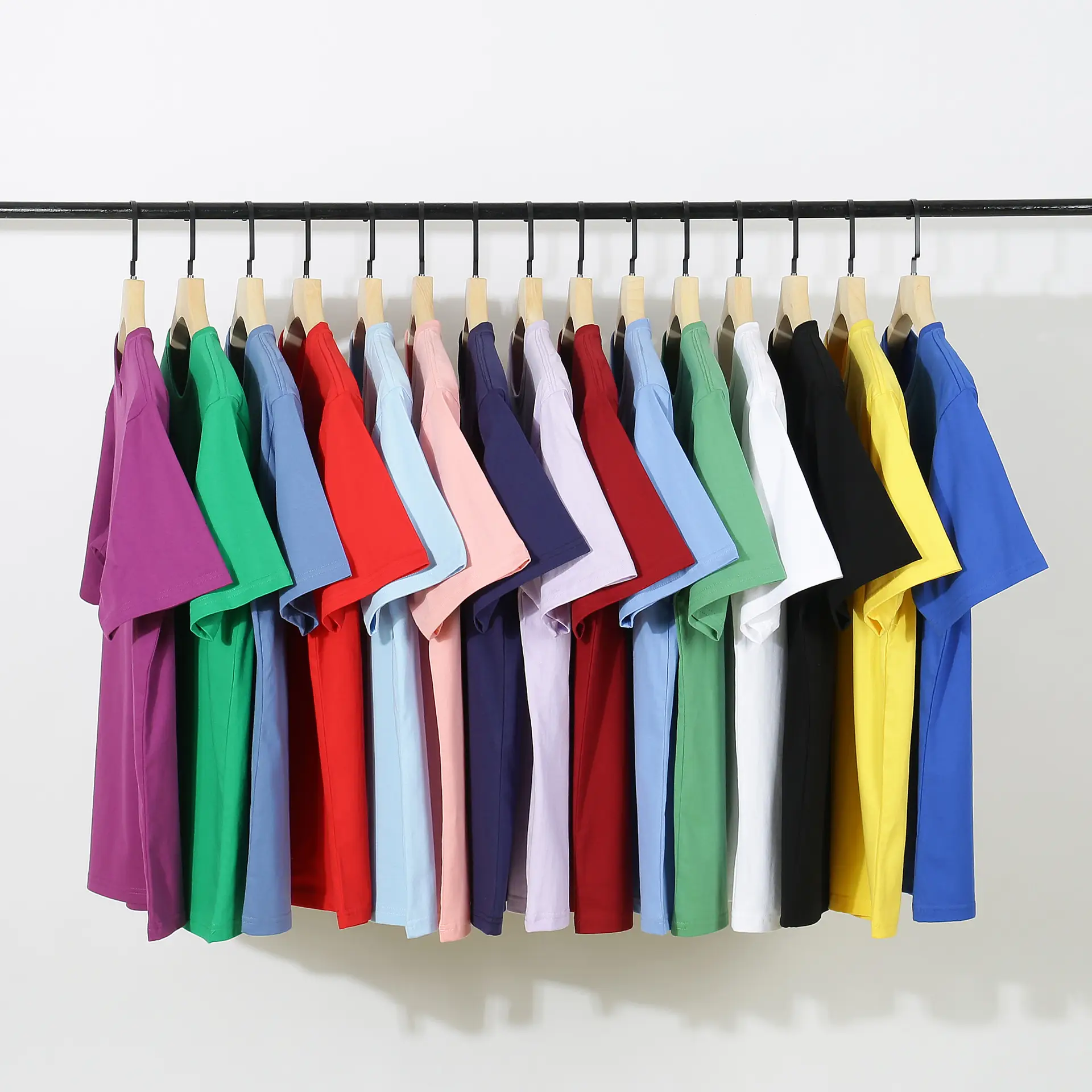 Men's Blue Cotton Round Neck T-Shirt - Image 12
