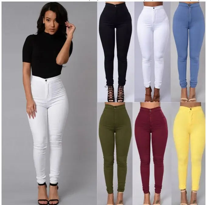 Maroon Slim Fit Stretch Pants Casual Wear - Image 6