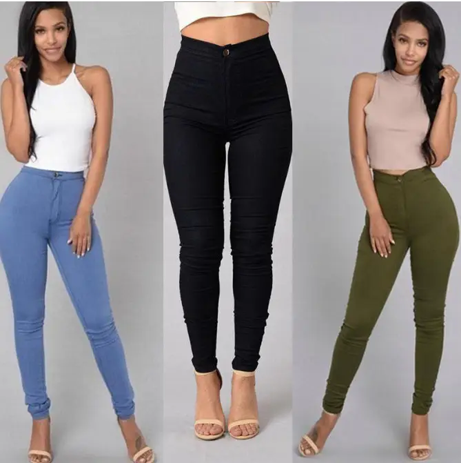 Maroon Slim Fit Stretch Pants Casual Wear - Image 7