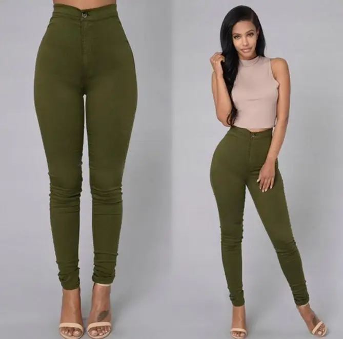 Maroon Slim Fit Stretch Pants Casual Wear — feature 10