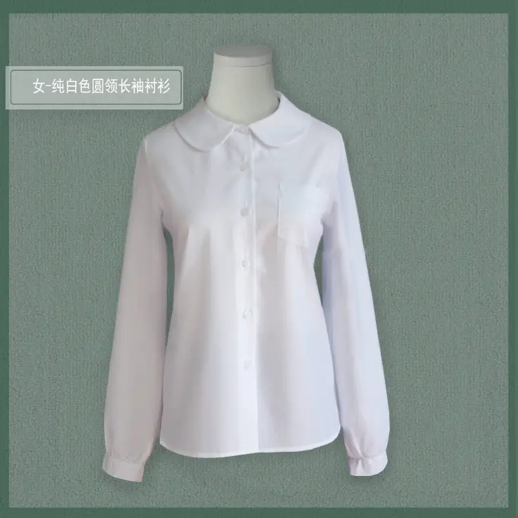 Girls White Embroidered Short Sleeve Shirt Spring Summer - Image 11