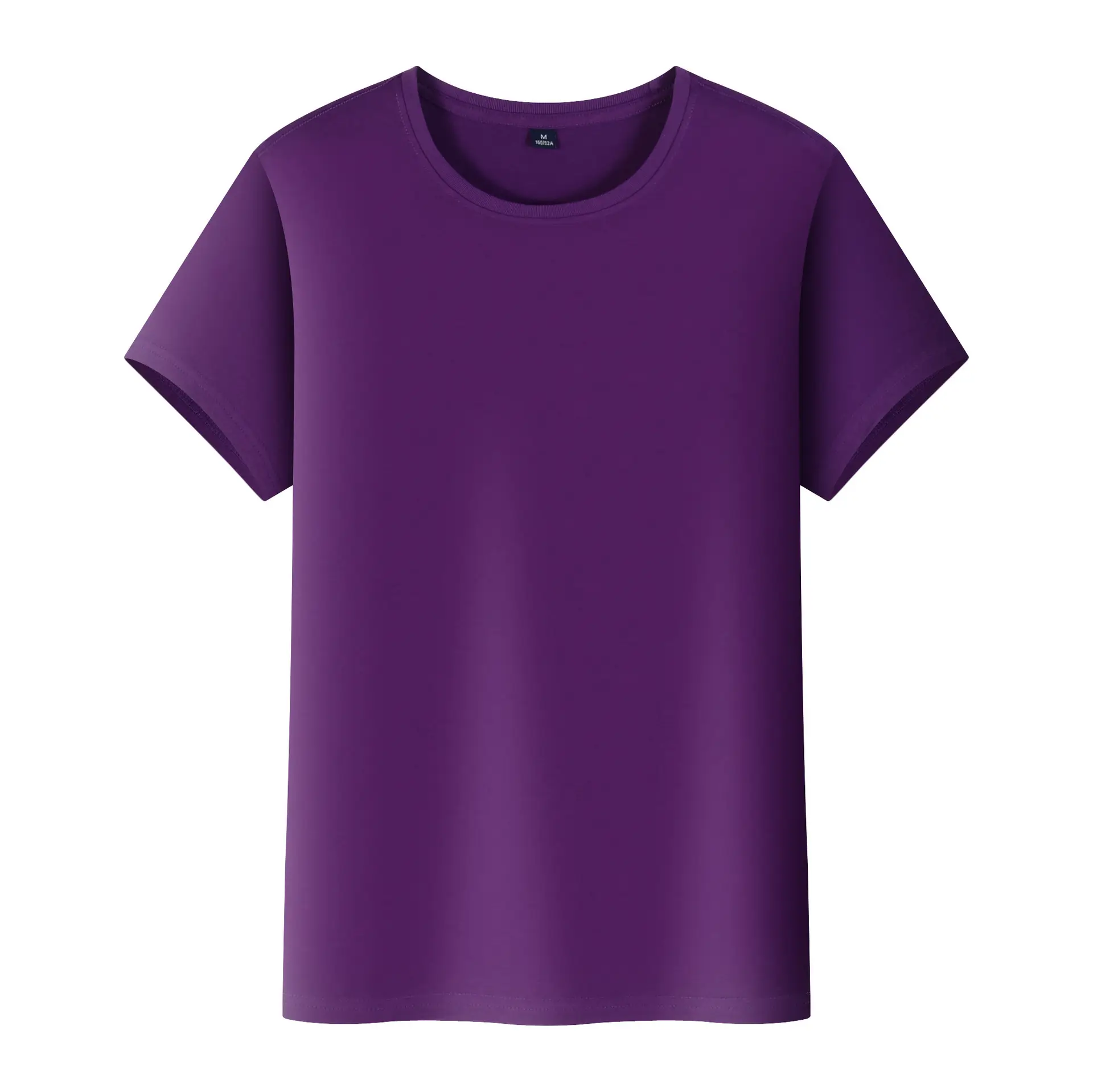 Ice Cool Cotton T-Shirt Solid Green Round Neck - Image 14