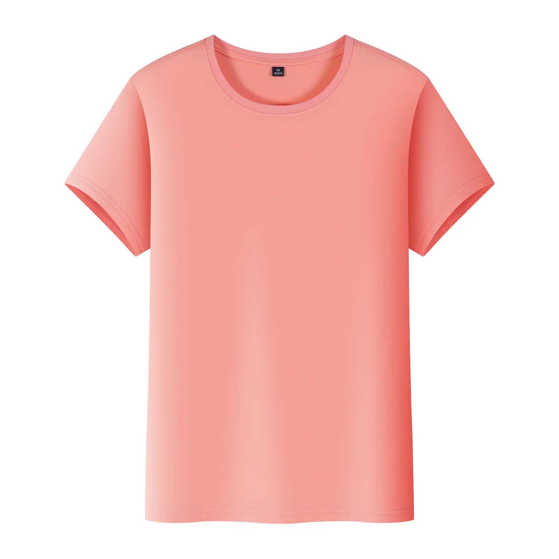 Ice Cool Cotton T-Shirt Solid Green Round Neck - Image 15