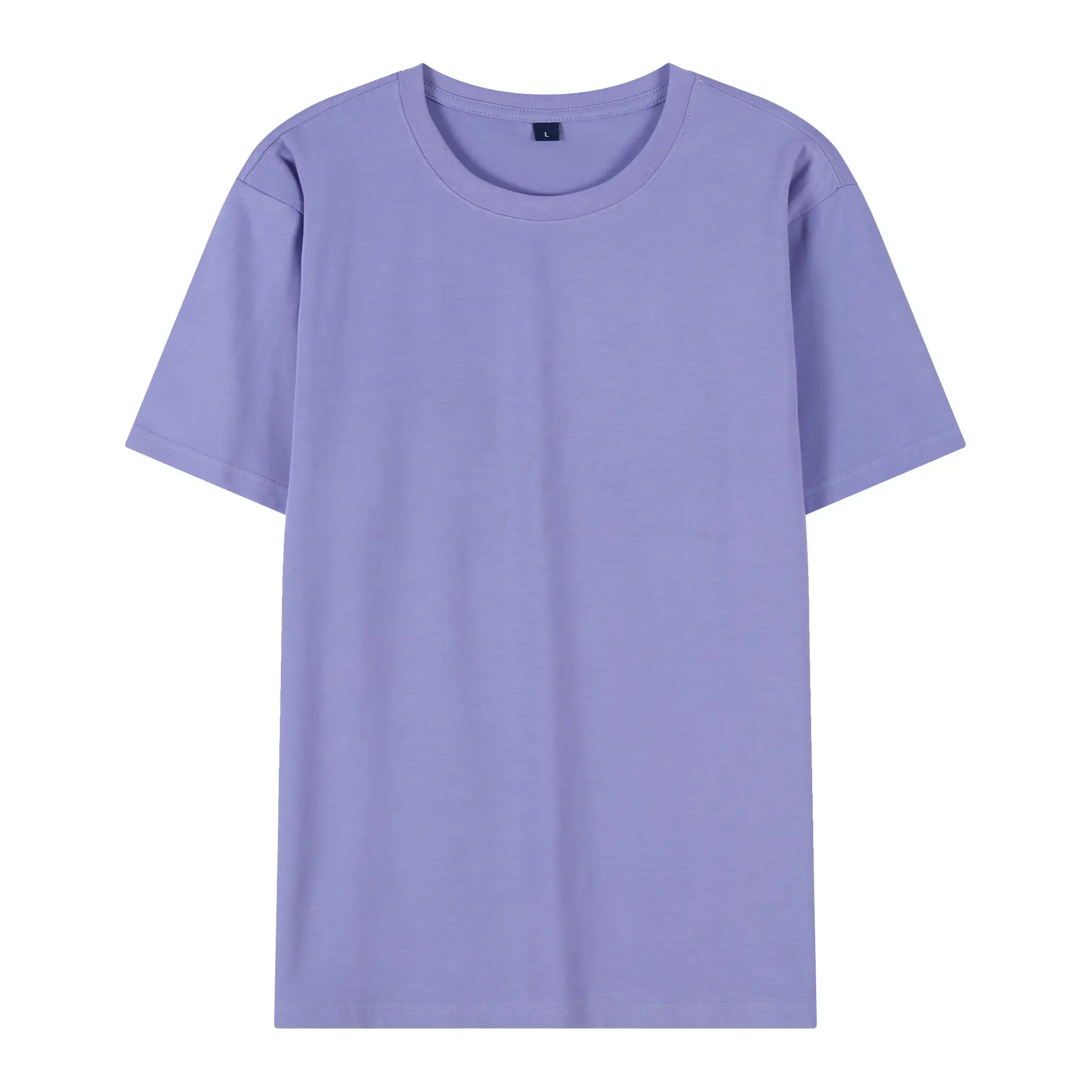 Ice Cool Cotton T-Shirt Solid Green Round Neck - Image 18