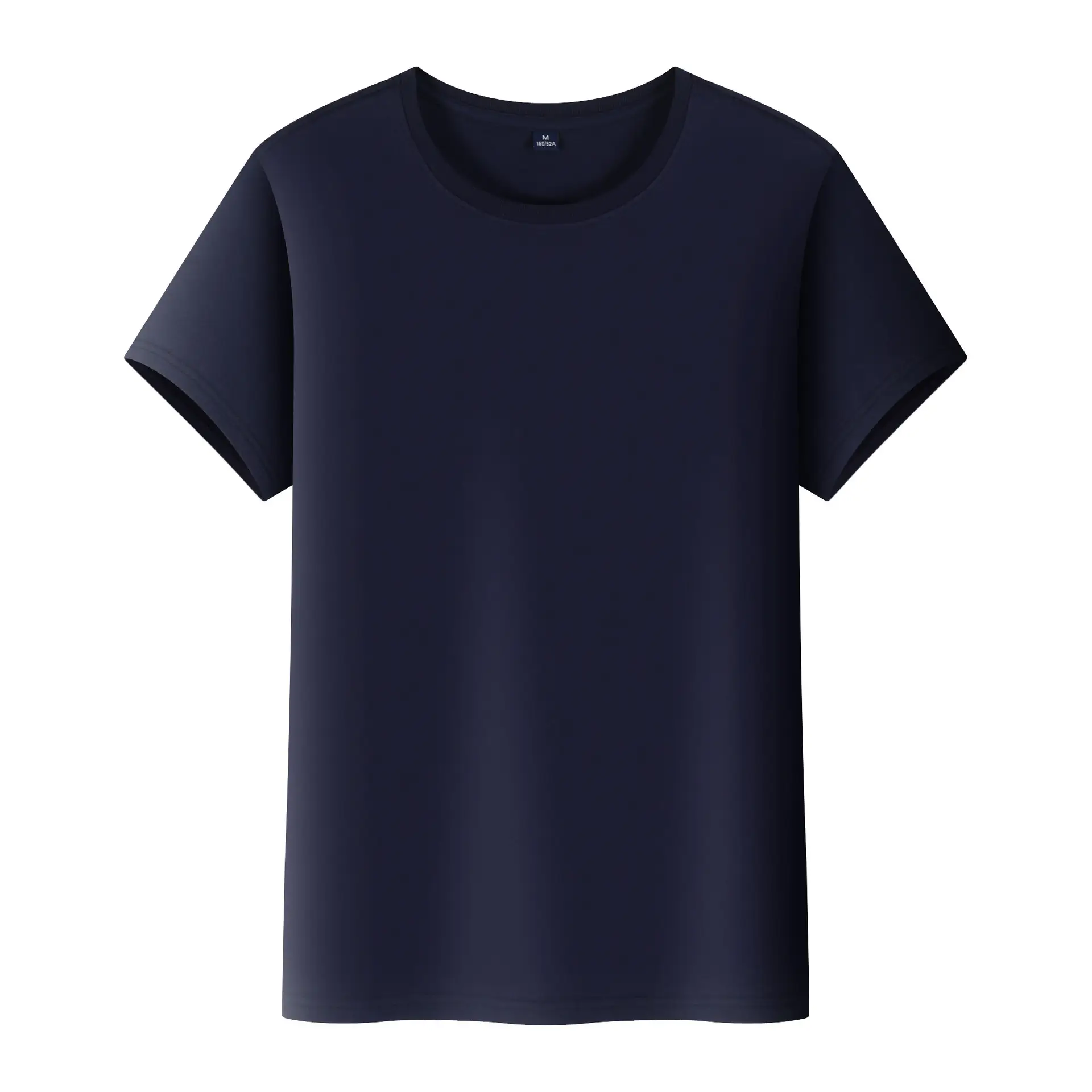 Ice Cool Cotton T-Shirt Solid Green Round Neck - Image 4