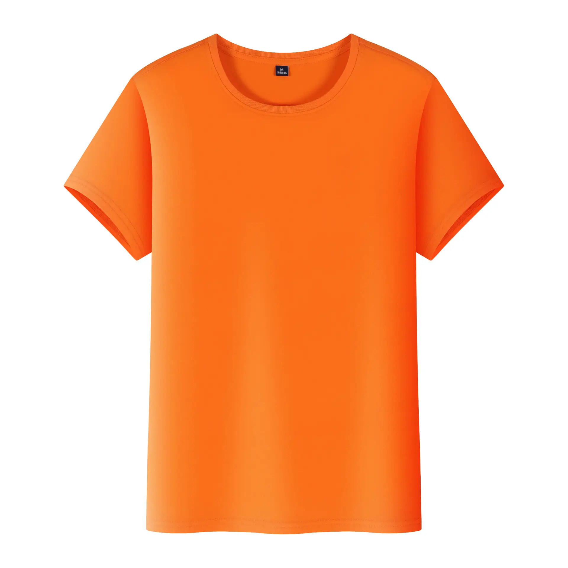 Ice Cool Cotton T-Shirt Solid Green Round Neck - Image 6
