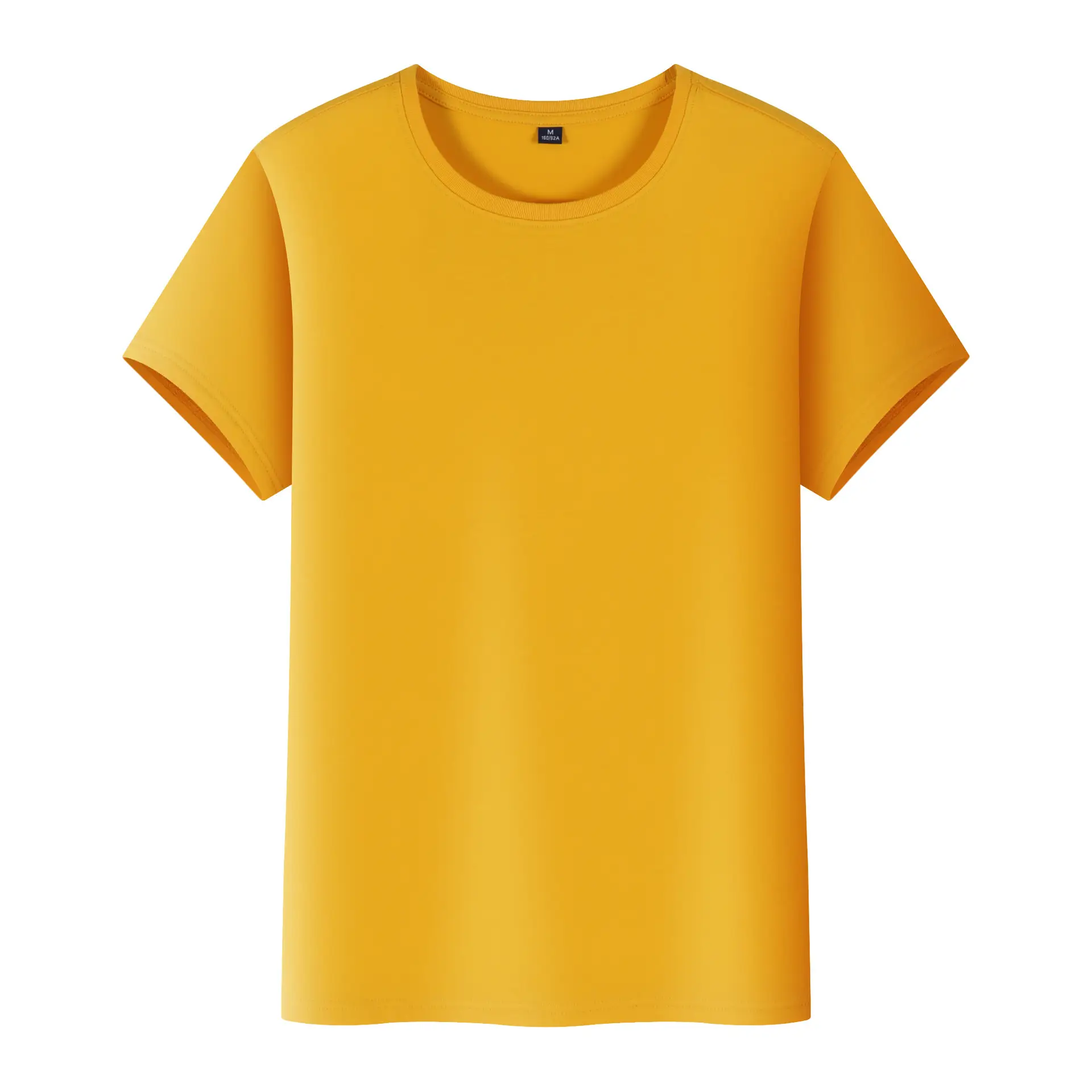 Ice Cool Cotton T-Shirt Solid Green Round Neck - Image 7