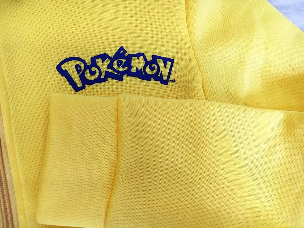 Women Yellow Pikachu Full Zip Hoodie Sweatshirt — feature 8