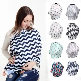 Gray Baby Carriage Sunshade Cushion Towel — feature 3