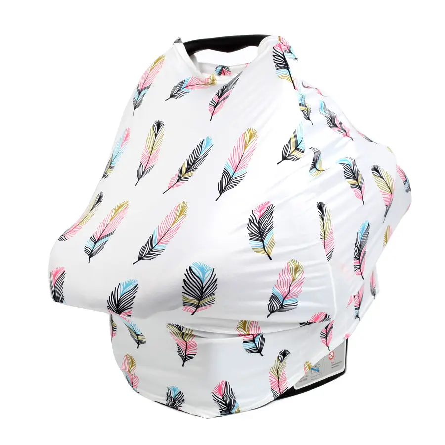 Gray Baby Carriage Sunshade Cushion Towel - Image 23