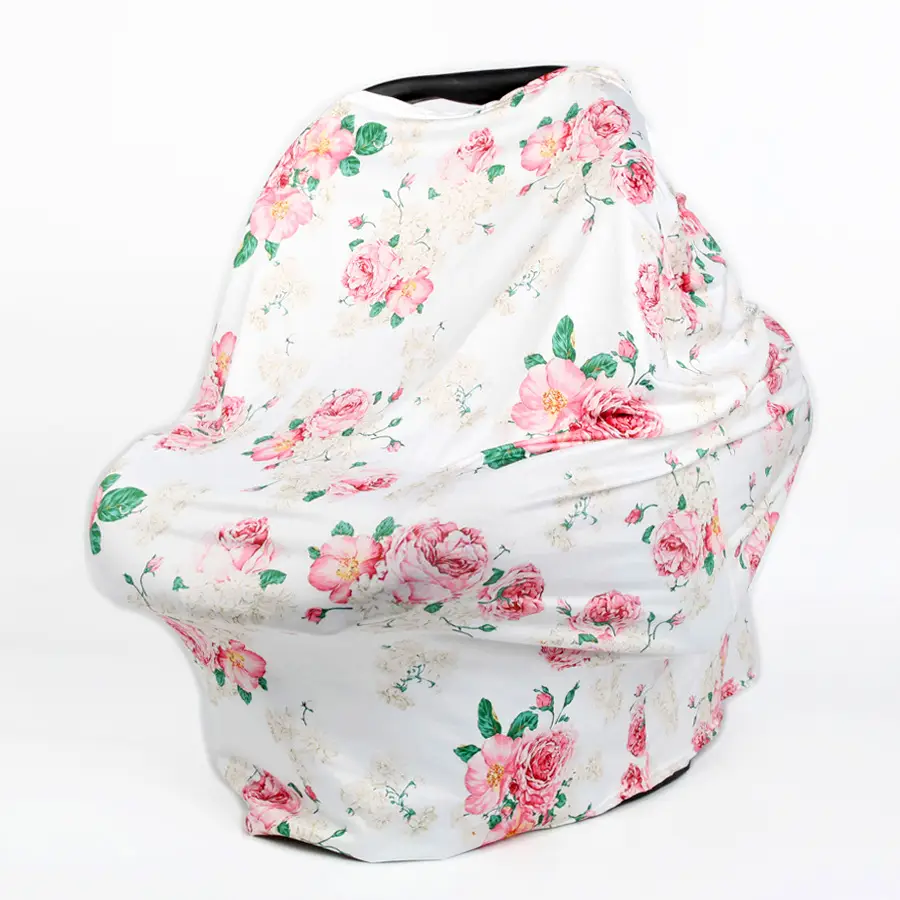 Gray Baby Carriage Sunshade Cushion Towel - Image 28