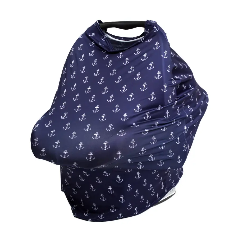 Gray Baby Carriage Sunshade Cushion Towel